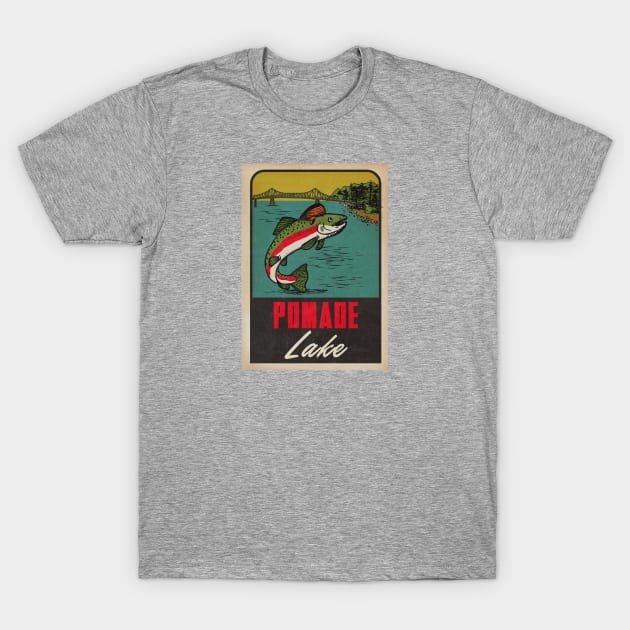 Pomade Lake T-Shirt by ThreeSpeed